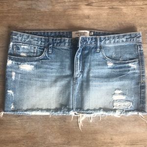 Abercrombie and Fitch Denim Skirt